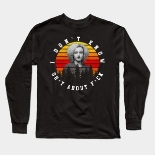 Ruth Langmore - Retro Art Long Sleeve T-Shirt